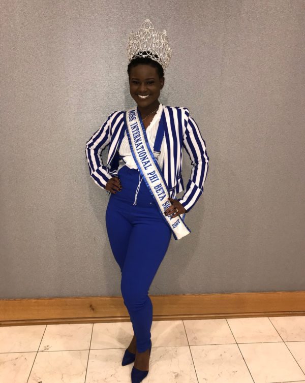 Miss Phi Beta Sigma Casual Shot